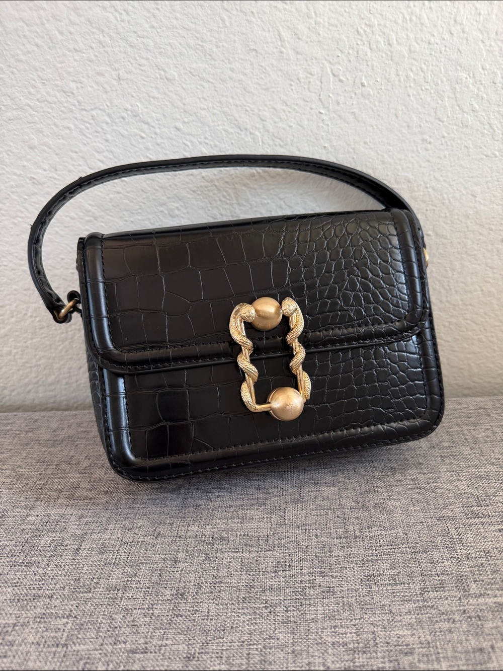 Zara Faux Leather Bag